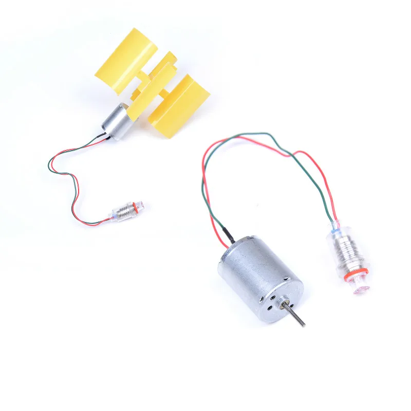 

1PCS 3V-5V High Quality DIY Small DC Motor Vertical Micro Wind Turbines Blades Power Generator Kit