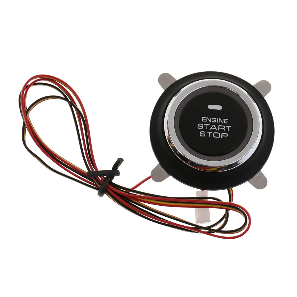 Universal 12V Car Engine Start Button Switch Ignition Starter KitCar