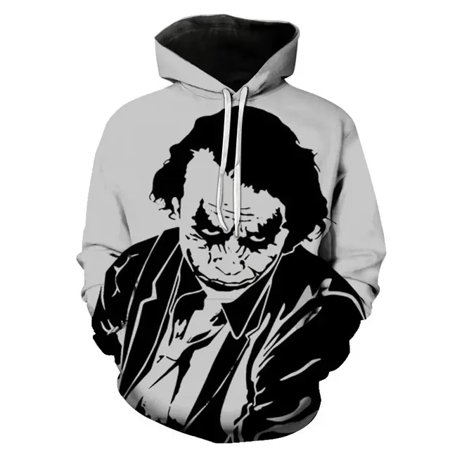 haha joker 3D Print Sweatshirt Hoodies Men and women Hip Hop Funny Autumn Streetwear Hoodies Sweatshirt For Couples Clothes