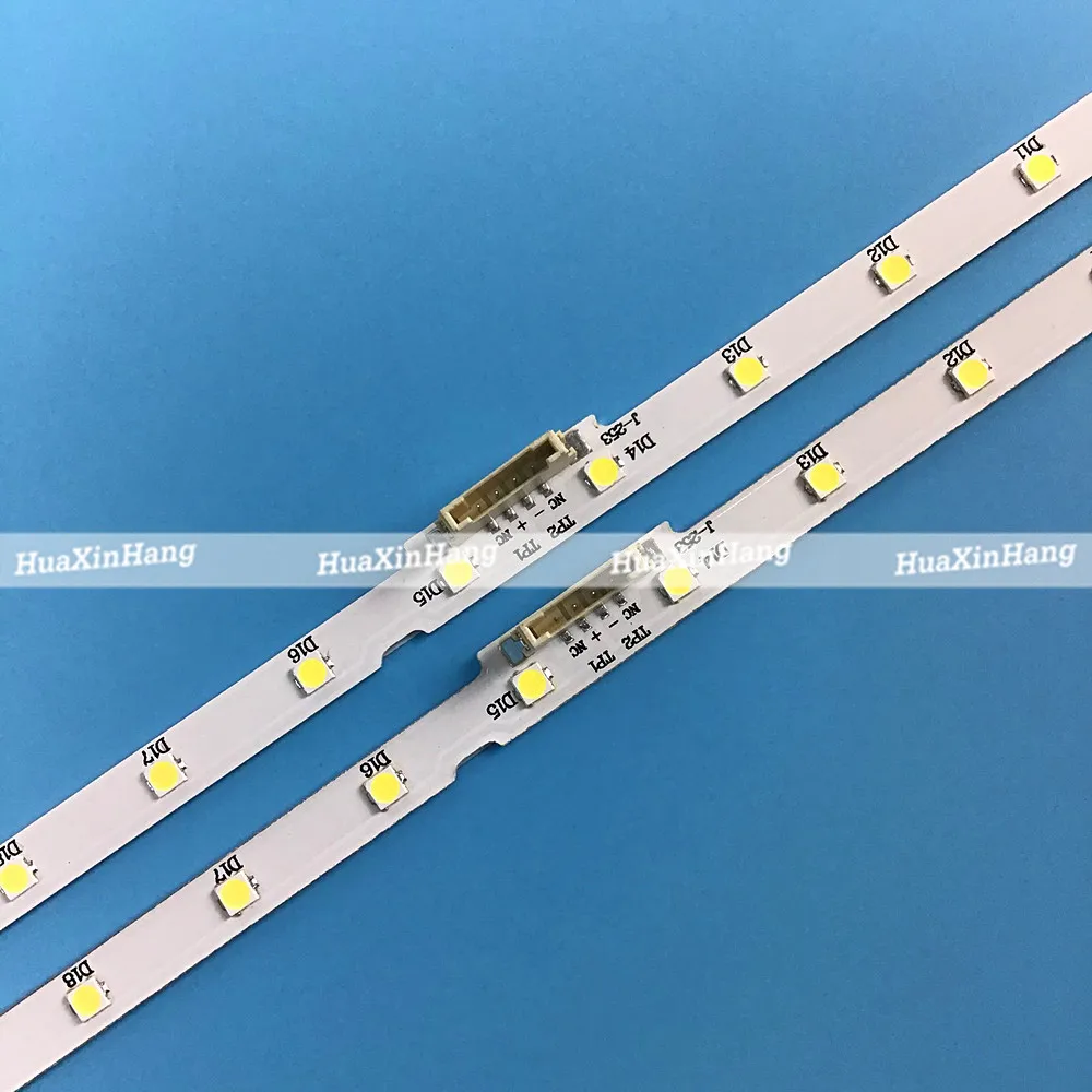 30pcs LED strip Bar 28 lamp for Samsung 43&quotTV UE43NU7100 AOT_43_NU7100F_2X28_3030C BN44-00947A UE43NU7120 UE43NU7170 BN96-45954A | Лампы и