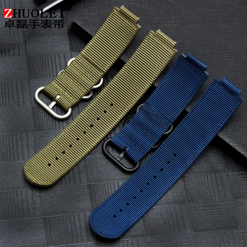 Выпуклый нейлоновый ремешок для часов TIMEX ремешок для часов T2N739/T2N720/T2N721 водонепроницаемый дышащий мужской ремешок для часов