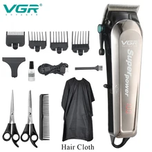 

VGR Electric Clippers for Haircuts Hair Clipper Professional Electric Trimmer Washable Rechargeable Clipper Hair Clipper V-060