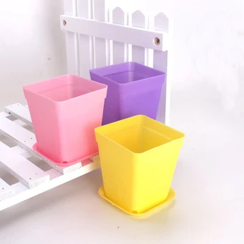 

Flower Flower Pot Pot Planter With Pots Trays Accessories Tool Decoration 12PCS