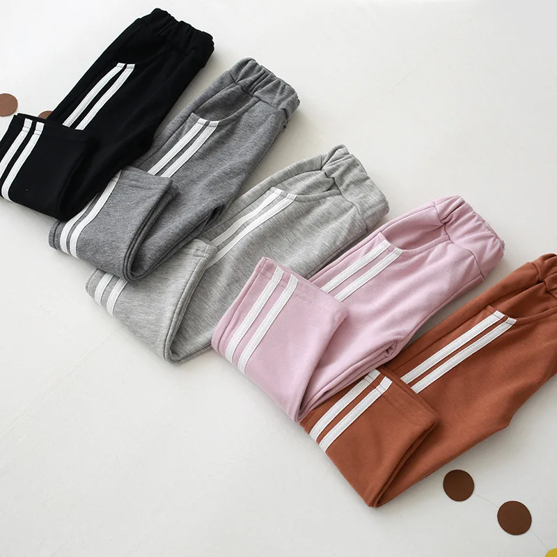

Childrenswear Men And Women Children Athletic Pants 2019 New Style Spring And Autumn Western Style Children Casual Pants Childre
