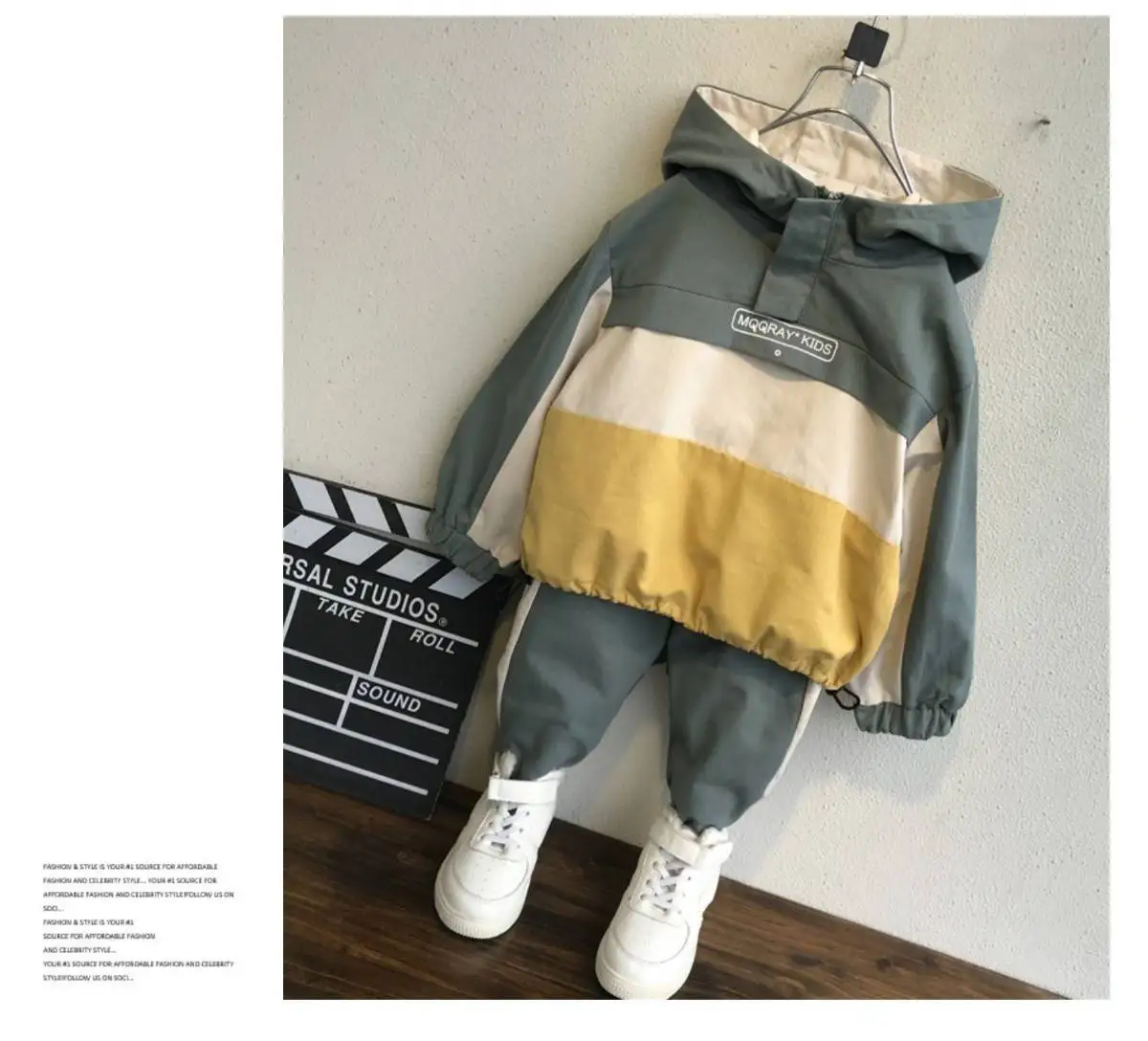 2 3 4 5 6 7 Y Toddler Boys Clothing Sets Autumn Winter Thickening Hooded Jacket Pants Kids Tracksuit Casual Boys Sport Suit New