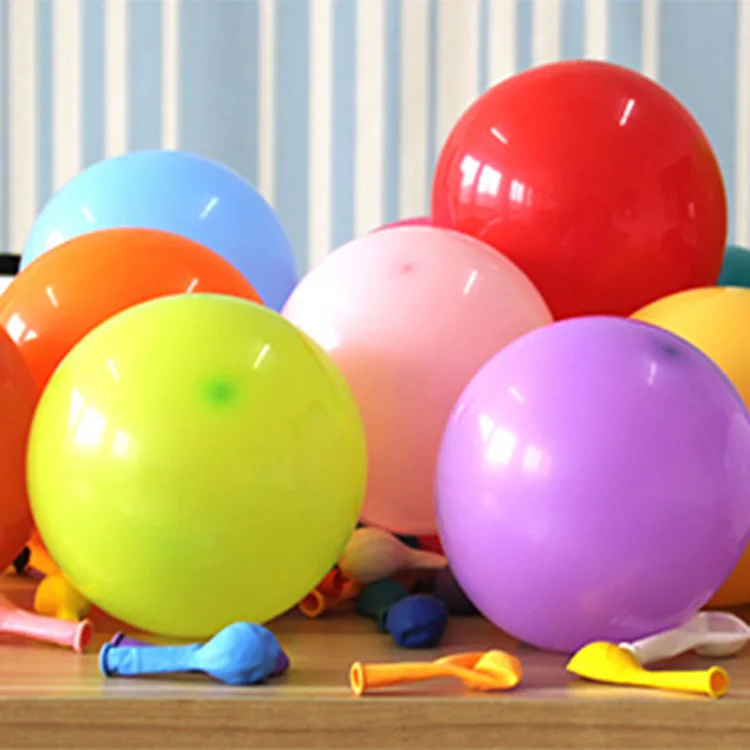 1.8g Thick Pearly Lustre Wedding Balloon 10-Inch Circle Latex Balloon Decorative Festival Balloon