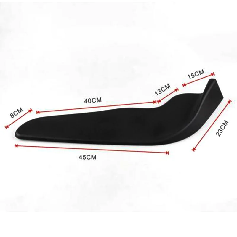 Авто лопаты бампер спойлер передний декоративный устойчивый крыло для Audi Q3 Q5 SQ5 Q7 A1 A3 A4 A4L A5 A6 A6L A7 A8 S5 S6 S7