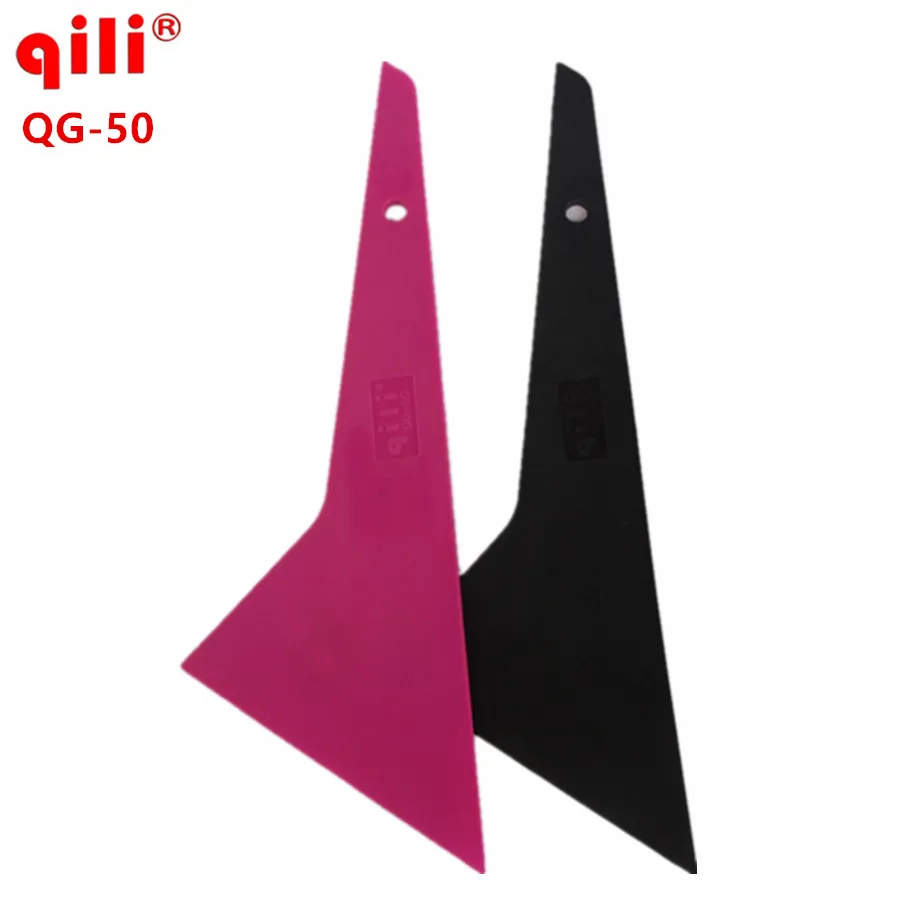 

QILI QG-50 скребок с длинной ручкой Дюпон диагональный треугольный скребок Виниловая Пленка Установка скребок Инструменты