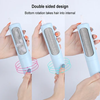 

Reusable Pet Hair Remover Dog Fur Roller Sofa Clothes Cleaning Brush Pet Hair Remover Dog Cat Lint Pet Hair Remover Small Roller