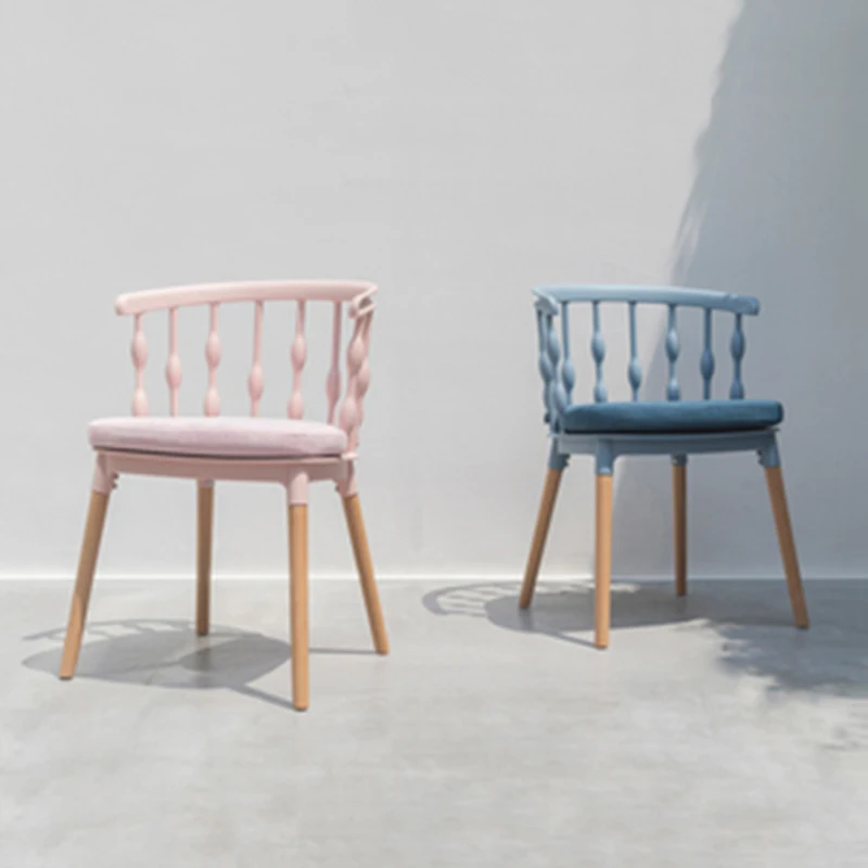 

Nordic INS Windsor Chair Restaurant Dining Chair Restaurant Office Conference Computer Chair Home Bedroom Learning Wooden Chair
