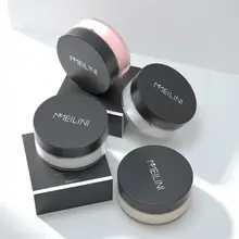 Совершенно макияж Рассыпчатая пудра контроль масляного покрытия пятна осветляют тон кожи легкая пудра для лица