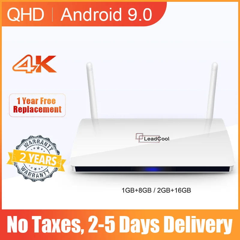 

Leadcool TV BOX Android9.0 2020 TV 4K Media Player Amlogic S905W Support 2.4G WIFI FULL HD 1G8G 2G16G Smart Android BOX Leadcool