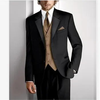 

New Men’s Suit Smolking Noivo Terno Slim Fit Easculino Evening Suits For Men wedding Notched lapel Grooms Clothinf Prom