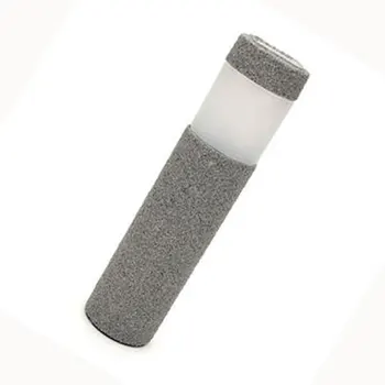 

White Decoration LED Lights Lawn Garden Solar Stone Pillar Power Courtyard