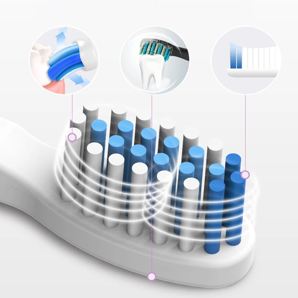 Tanie TO01 tacore elektryczna soniczna szczoteczka do zębów USB akumulator inteligentny dorosły wodoodporny IPX7 wybielanie zdrowy najlepszy prezent wymienny