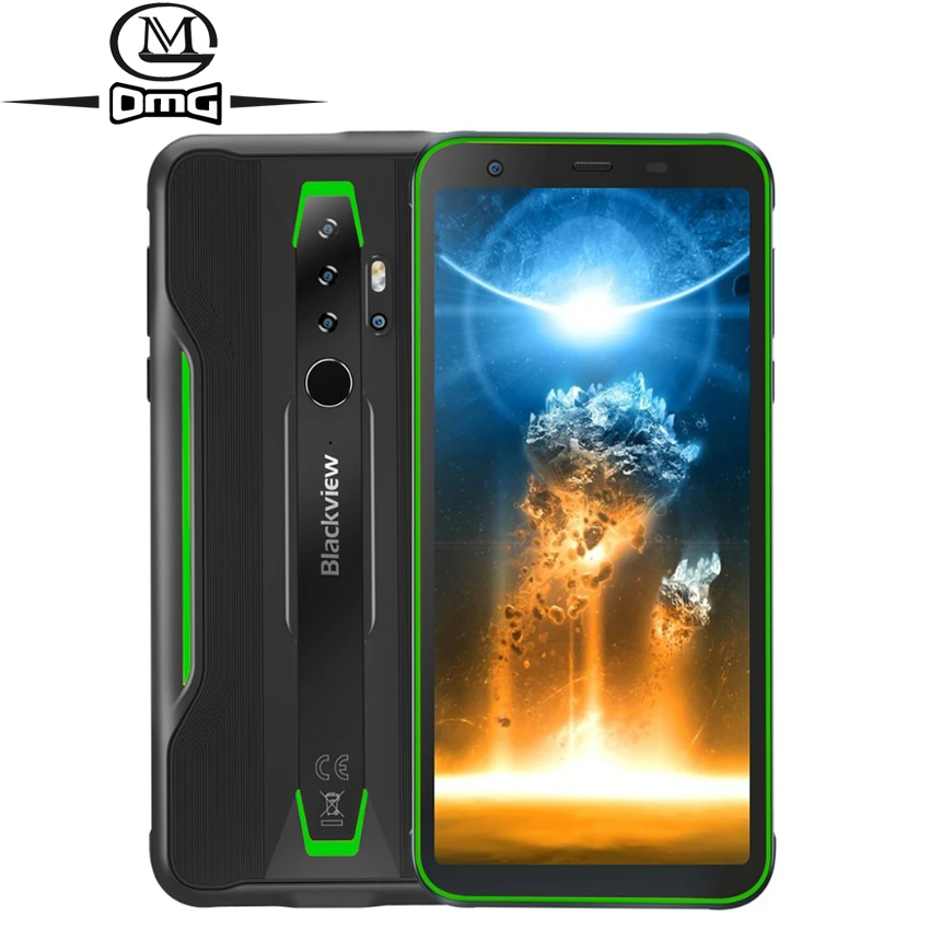 

Blackview BV6300 Pro NFC 6GB +128GB IP68 Waterproof Mobile phone 5.7 Inch Octa Core Android 10.0 Rugged smartphone Quad Cameras