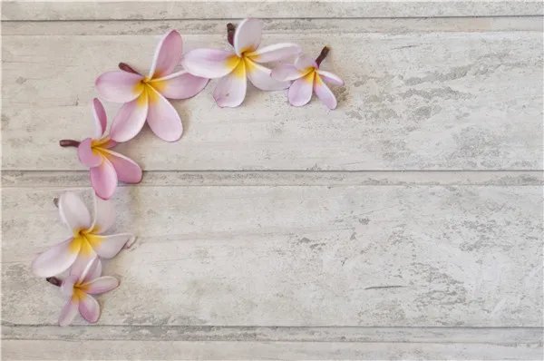 

SHUOZHIKE Vinyl Custom Photography Backdrops Props Flower and Wood Planks theme Photo Studio Background 20212-29