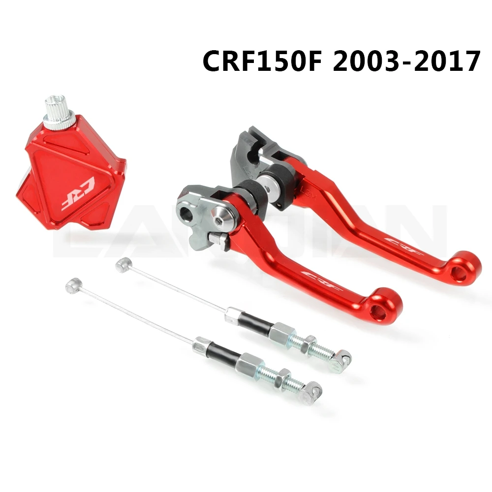 Для мотоцикла Honda CRF легко тяните систему рычага сцепления и тормозной рычаг сцепления CRF 250/250X CRF 450R 450X CRF 250R 150R 2007 - Цвет: CRF150F 2003-2017