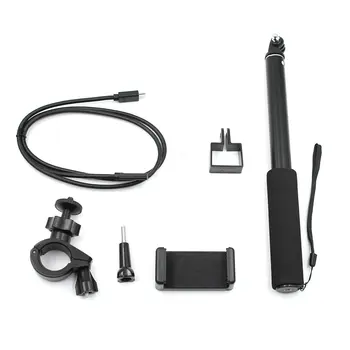 

Selfie Stick for DJI OSMO Pocket Handheld Gimbal Stabilizer Cable for IOS/Type-C/Android Phone Phone Clip Module Extension Pole