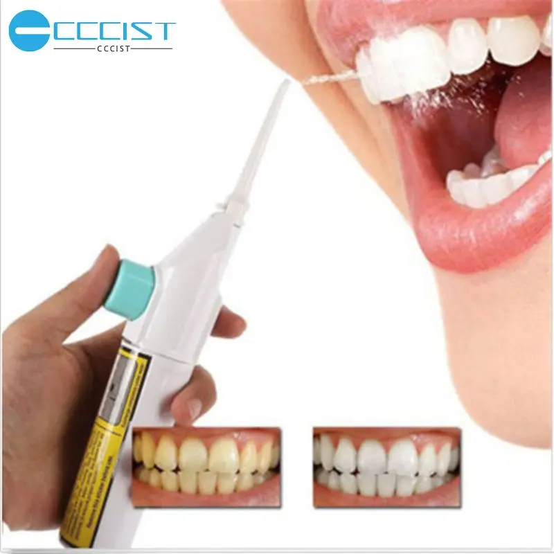

CCCIST Manual Dental Oral irrigator For Teeth Irrigator Watering Irrigation Electric Toothbrush Portable Cleaning Water Flosser