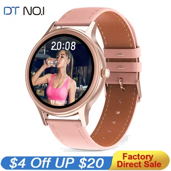

DT NO.1 Women Smart Watch Female Heart Rate Monitor Blood Pressure Oxygen Menstrual Reminder Fitness Tracker lady Smartwatch men
