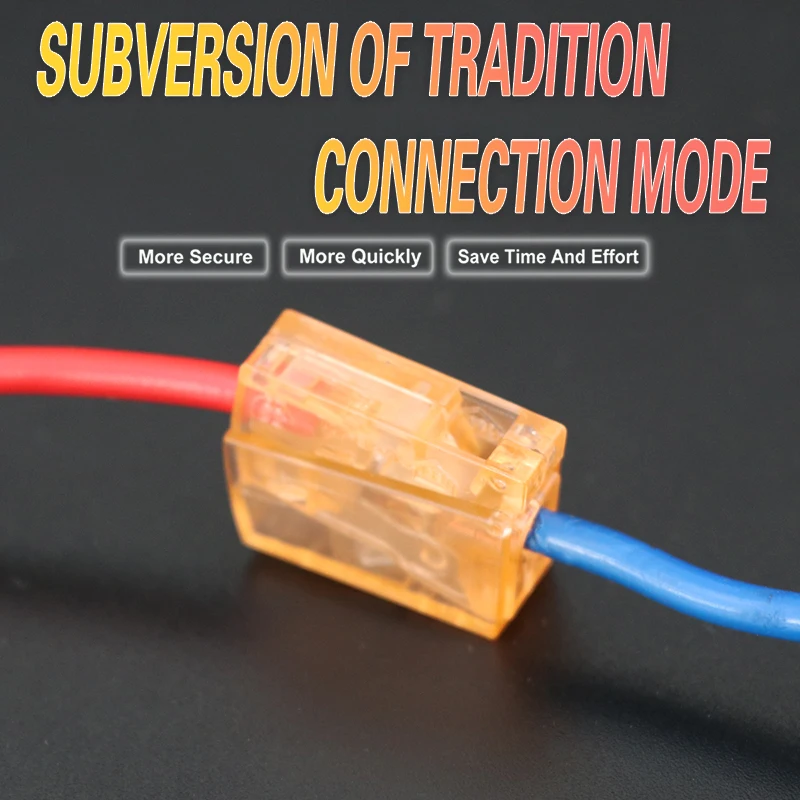 Быстрый соединитель проводов терминалы Весна kabel conector клеммный кабель eletrico Соединительный Терминатор блок коннектор faston 1 pin