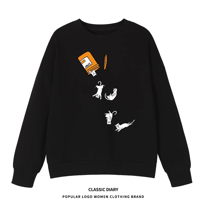 Hoodies толстовки женские Брендовые женские с длинным рукавом одноцветные толстовки с капюшоном милый спортивный костюм пальто повседневная спортивная одежда