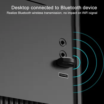 

5.0 Music Receiver Laptop Computer For PC USB Dongle Home Audio Transmitter Mini High Speed TV Bluetooth Adapter HIFI Stereo