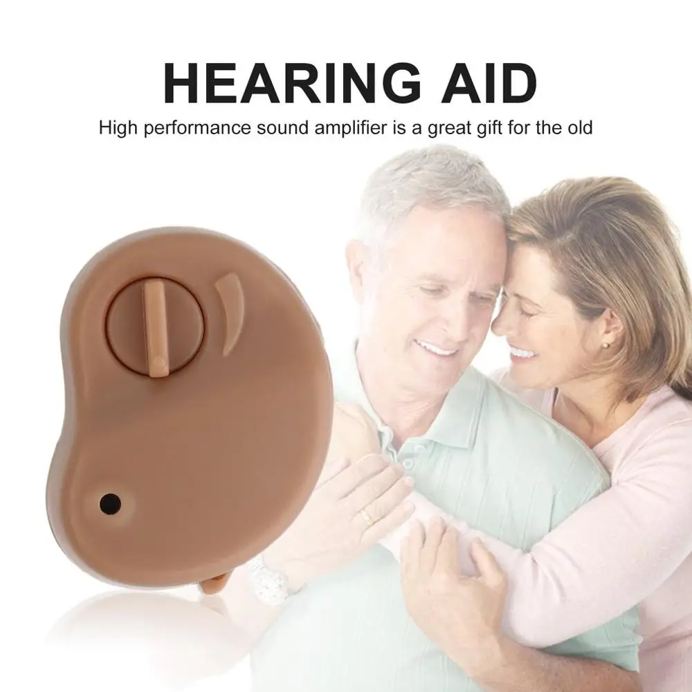 Hot Sale Adjustable Mini Ultra Small Invisible Sound Amplifier Hearing Aid In Ear Sound Enhancement Deaf Aid For ear