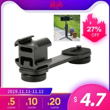 Для Gimbal Zhiyun Smooth Q2 4 аксессуары для крепления микрофона адаптер светильник кронштейн штатив-Трипод для камеры DJI Osmo мобильный 3 2 Osmo карман
