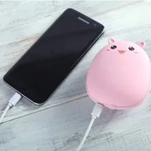 3 в 1 мультипликационная usb-плита, грелки для рук, аккумулятор 3000 мА · ч, портативная грелка для рук, внешний аккумулятор, быстрый нагрев, мини перезаряжаемый