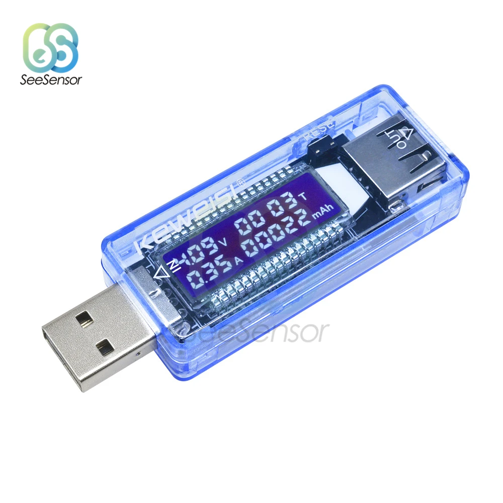 Цифровой USB мобильное зарядное устройство измеритель напряжения тока мини USB зарядное устройство Доктор Вольтметр Амперметр