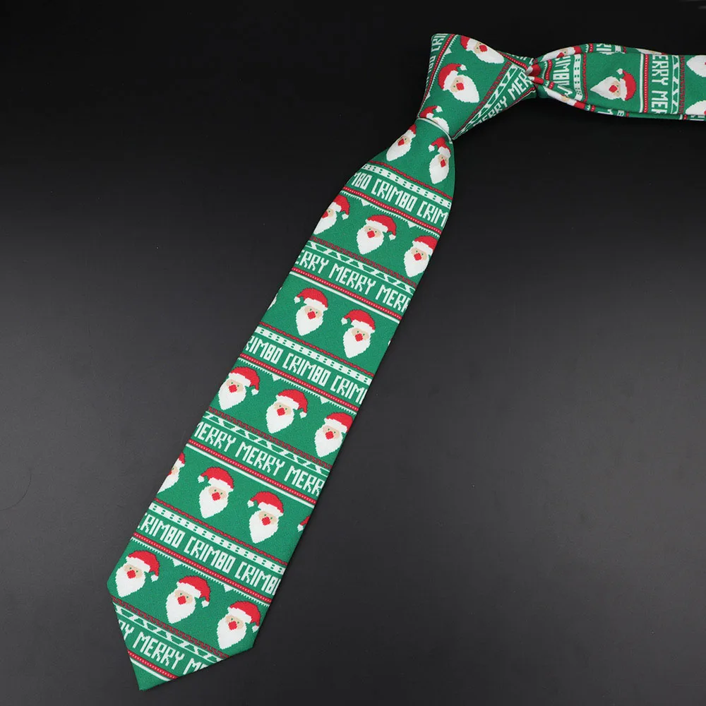 Cotton Tie 7 Рождественская блестящая Снежинка, галстук с животным принтом, 8 см, 9 см, 10 см, супер качество, полиэстер, хлопчатобумажный галстук для мужчин, вечерние, для ужина, подарок, аксессуар - Цвет: Cotton Tie 7