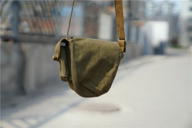 ORIGINAL SURPLUS VIETNAM WAR PERIOD CHINESE 56 AK DRUM MAG MILITARY AMMO POUCH