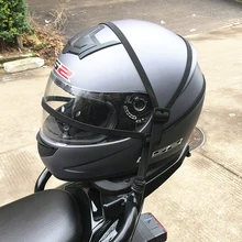 Универсальный Мото шлем сетка мотоцикл багаж Сетка защитные шестерни багажные крючки аксессуары для мотоциклов Органайзер держатель