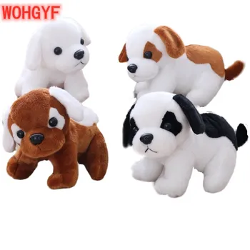 

22CM Stuffed Toys Lovely Simulation Animal Doll Plush Toys Pet Dogs Teddy Dog Toy Decorations Birthday Gift For Children