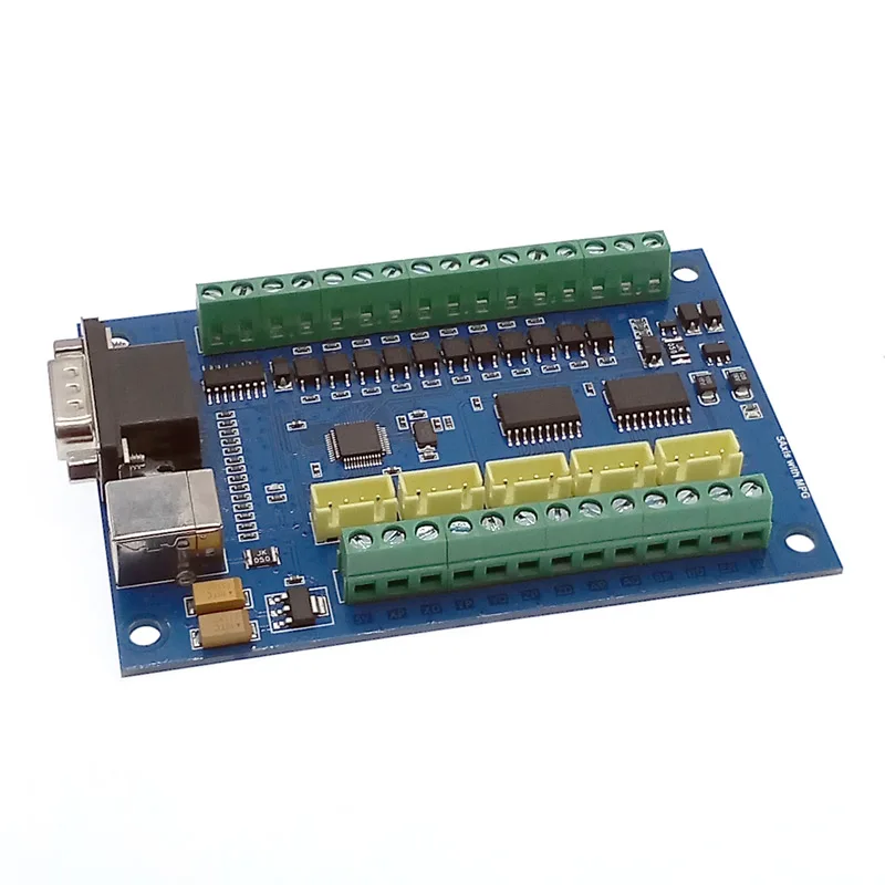CNC драйвер коммутационная Плата USB MACH3 гравировальный станок 5 осей с MPG шаговый контроллер движения карты