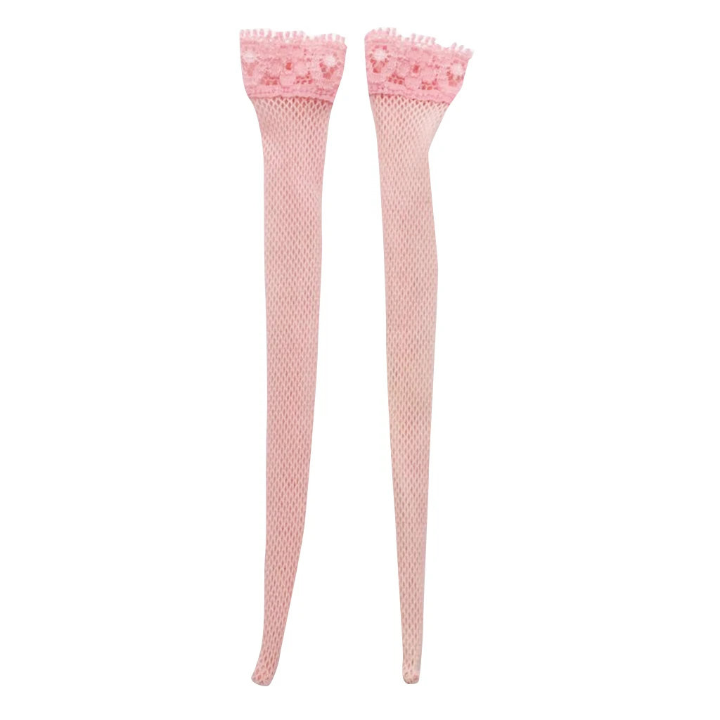 1/6 Woman Doll Rube Body Lace Stocking Knee Socks for 12inch   Figure