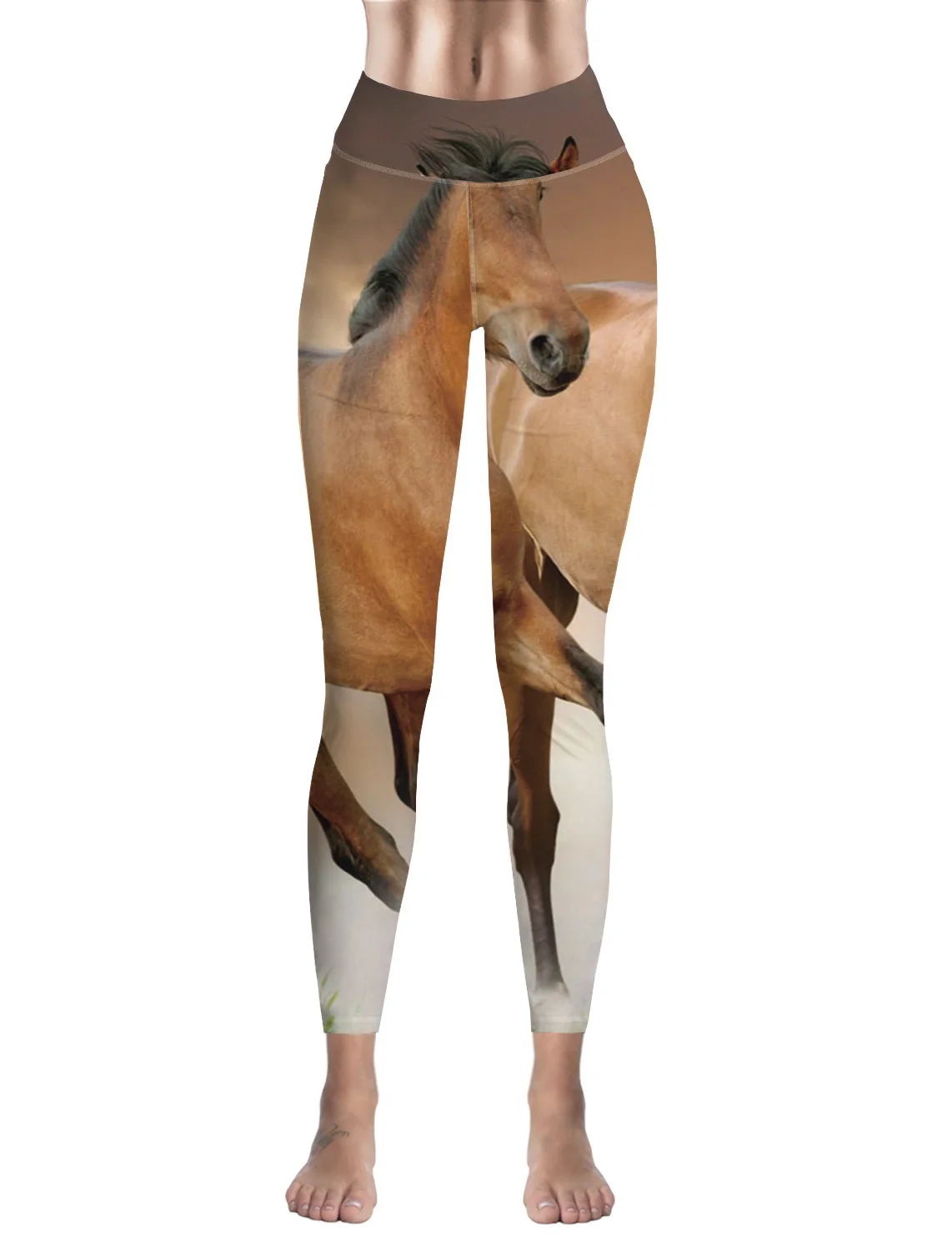 brown workout pants