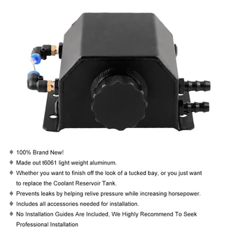 

Engine Car Oil tank Catch Can Aluminum Universal Anodized Aluminum Parts