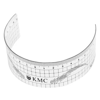 

New Style Microblading Reusable Makeup Brow Measure Eyebrow Guide Ruler Permanent Tools