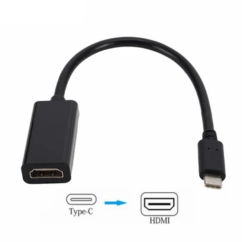 

USB Type C to HDMI Adapter USB 3.1 USB-C to HDMI Adapter Male to Female Converter for MacBook2016/Huawei Matebook/Smasung S8