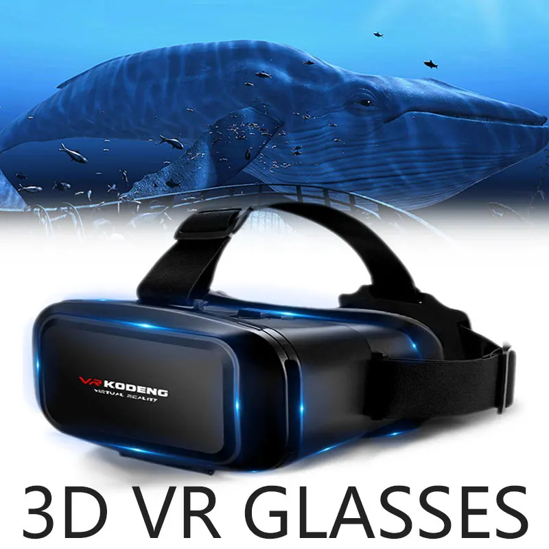 

(KODENG) K2 Magic Helmet Smart VR Glasses Virtual Reality 3D Cinema Game