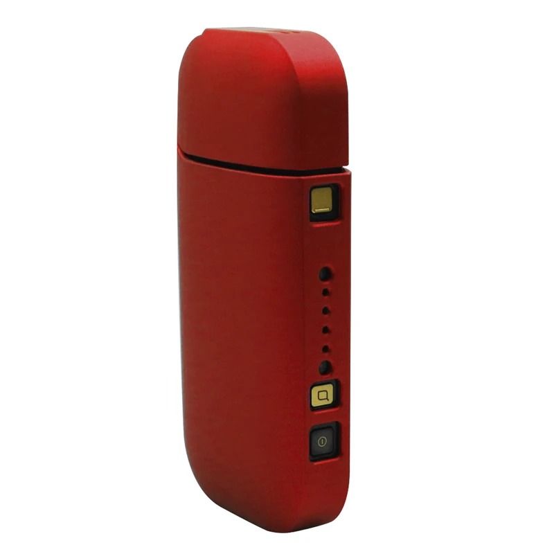 Red Модный черный цветной чехол для ПК для IQOS 2,4 Plus II III электронная сигарета для IQOS полный защитный чехол - Цвет: Red