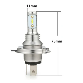 

Set LED Headlights Parts Accessories Car Auto 6000K 160W Daytime running