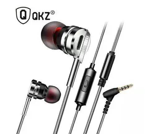 

Auriculares QKZ DM9 de aleación de Zinc auriculares HiFi en oreja auriculares fone de ouvido bajo Metal DJ MP3 auriculare