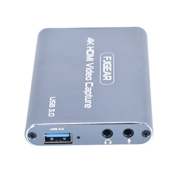 

4K HDMI to USB 3.0 1080P Video Capture Card Converter for TV PC PS4 Game Live Streaming for Windows Linux Os