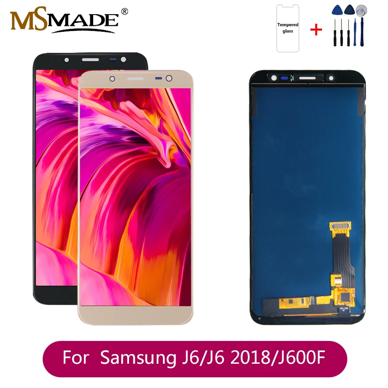 

J600 Display For Samsung Galaxy J6 2018 LCD Display Touch Screen Replacement Part For Samsung J600F / DS J600G /DS J6 LCD Screen
