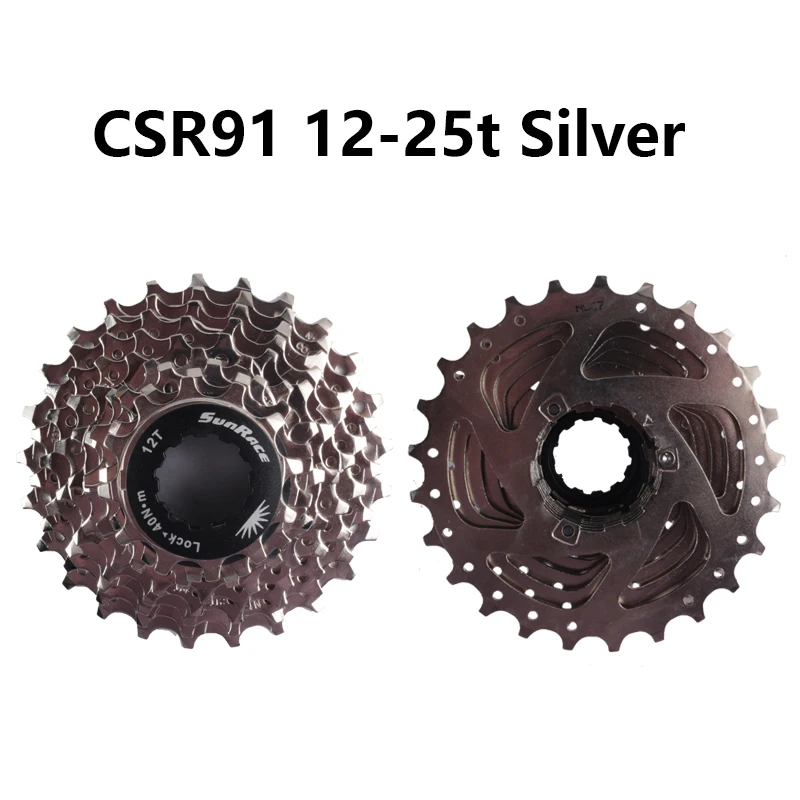 Bicycle cassette Bicycle sprocket gear Bicycle parts Bike sprocket Sunrace Bicycle Cassette 9 Speed Cassette MTB CSM98 CSM980 CSM90 CSM96 11-32/11-34/11-36/11-40T CSR91 12-25/11-28T For Road Bike