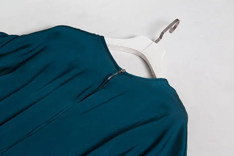 Elegant Silk Top Women's Silk Silk Double-Sided